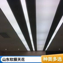 软膜天花生产 透光膜 UV膜 高清图案吊顶 软膜包施工 灯带