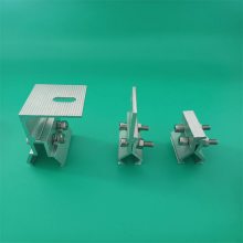 彩钢瓦光伏铝合金夹具470/820角驰抗风中夹具 光伏支架