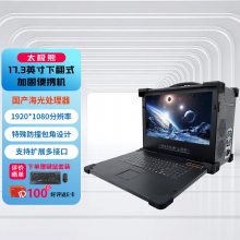 GITSTAR17.3英寸国产海光HG3350下翻式工业加固便携机GDC-1731