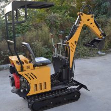 杰工小型挖掘机 08农用果园挖土机 小挖机