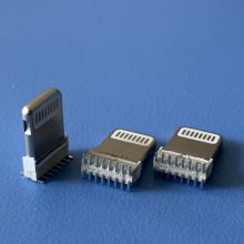 ƻʽƬͷ8P/180ֱʽSMTͷ Lightningͷ ¶7.5mmɫ͸