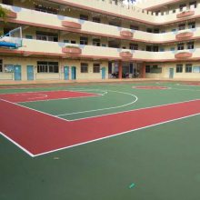 惠州塑胶篮球场施工_学校篮球场施工价格