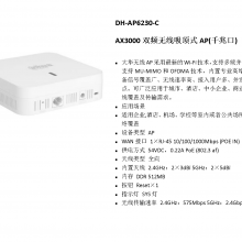  DH-AP6230-C AX3000˫ƵʽAP(ǧ׿)