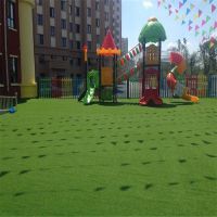 幼儿园铺地绿网 人造草景观假草皮 人造草地毯