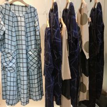 深圳高端货源女装专柜正品赫斯特2019秋冬装风衣外套广州品牌女装折扣服装批发一手货源