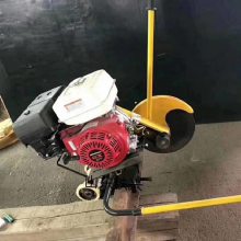 型号齐全轨道维修内燃锯轨机 便携式移动双向摆动钢轨锯轨机
