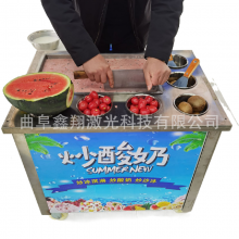 炒酸奶机商用炒冰机双锅炒奶果冰激凌机冰淇淋卷