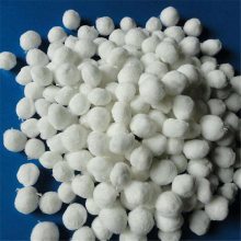 30-60mm改性纤维球填料型号齐全 荣茂高效纤维球滤料厂家