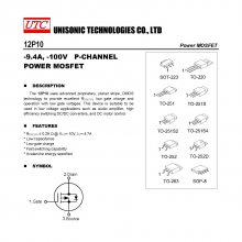 12P10L PMOSFET ڵ͵ѹӦ UTC˳̹Ӧ