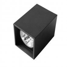 芯鹏达LED明装筒灯方形3寸5W黑色过道照明XPD-TD02