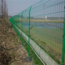 蓄水池围栏网 河道护栏网 防腐蚀绿色金属网