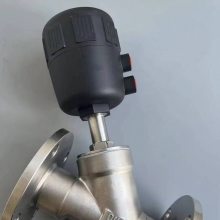 气动角座阀气动对夹球阀
