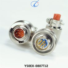 骊创不锈钢连接器Y50EX-1208TJ2-B Y50EX-1208ZK10-B航空插头8芯新品