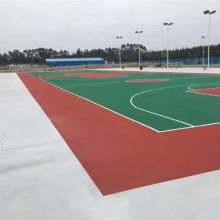 塑胶篮球场施工报价-荣健体育-车田镇篮球场施工