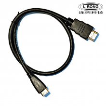 MINI HDMI转HDMI A公线 MINI HDMI线 HDMI C接口线 HDMI高清线