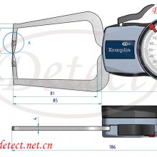 D220ָ⾶,KROEPLIN 0-20mm¹***߾⿨ǯ