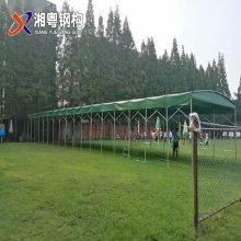 烟台福山区安装折叠遮阳蓬 伸缩仓库推拉篷 大型移动推拉棚