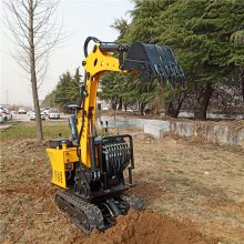 果园挖土机 农用小型挖土机 土方回填微型挖土机