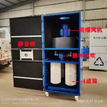 脉冲滤筒工业除尘器 工业细微粉尘吸尘器 单机自动清灰箱式吸尘机