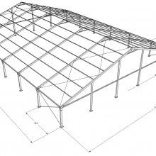 球场大棚蓬房活动棚真材实料持久耐用