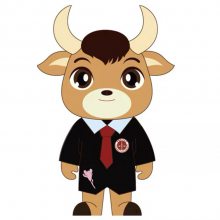 韶关玻璃钢卡通雕塑 看书卡通牛雕塑 户外大型卡通牛公仔