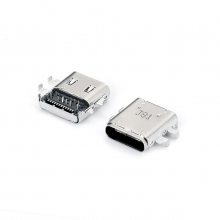 USB 3.1 TYPE-C 24PINĸ ĽŲDIP+SMT L=8.40