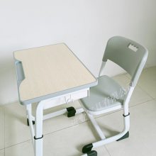 培训班学生儿童课桌椅学生桌椅可升降学校课桌椅