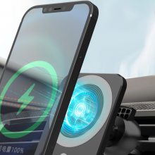 无线车载充电器 车载磁吸无线充适用于ipone12