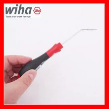 wiha威汉 43894 端子拆装螺丝刀一字弯头3MM电工接线专用