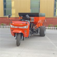 双圆盘抛洒式抛肥机 牛羊粪全自动施肥机