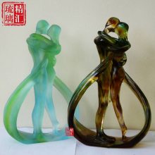 古法琉璃人物雕像 琉璃人体艺术摆件 琉璃工厂 广州琉璃厂家 家居装饰摆件工艺品定制