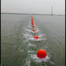 批发供应海上50公分航道警示浮球 PE塑料浮球 区域隔离浮标