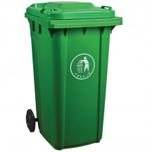 垃圾桶厂家***供应泰州120升240L360升塑料加厚***防晒多色干湿分类垃圾桶