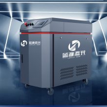 镀锌方管1500W手持激光焊接机使用焊接过程