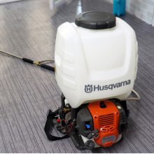 323S15L背负式打药机 富世华Husqvarna机动喷雾机园林消杀喷洒机