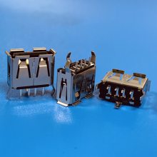 USB ֱ10.5 ֱĸ AF 4P/180ֱʽDIP ɫо L=10.5