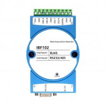 Modbus TCP转RS485-232串口转换器、以太网转换器 IBF102-485-rj45