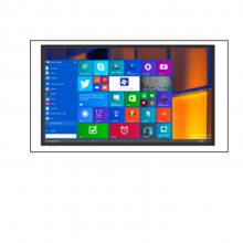 DS-D6075TL-B 海康威视75寸壁挂高清信息发布屏 工业级A+面板 素材类型多样 节目编排灵活 终端集中管理