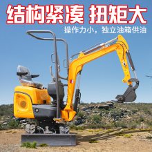 小型挖掘机 直销1吨微型小挖机 16履带式液压式挖钩机参数