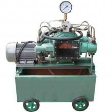 明投机械电动试压泵铸铁材质水压测试泵调压阀