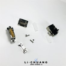 矩形连接器 J30J-4TKSL-A J30J-4TKSL-A-500MM 插头 接插件 骊创