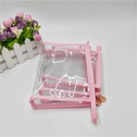 厂家直销PVC透明拉链袋pvc袋洗漱包便捷塑料收纳袋化妆品袋子