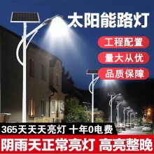 批发零售新农村改造太阳能6米路灯杆承接市政工程道路照明路灯