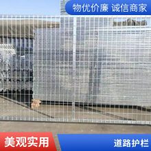 可定制高速公路护栏网镀锌刺丝编织网冷弯型钢立柱隔离栅