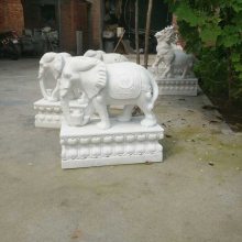 动物雕塑 花岗岩石雕大象 动物雕塑