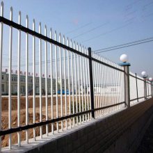 工厂外墙铁艺护栏 工业园围墙栅栏 院墙栏杆 环中支持定制