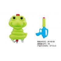 新款儿童戏水玩具 夏日儿童卡通动物背包水枪沙滩玩具批发