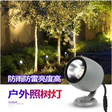 led投光灯cob插地灯10w/20w/30w户外庭院景观照树灯