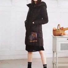 【宝莱国际】冬装羽绒服双面尼品牌折扣***联营外套女装尾货***折扣