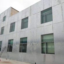 制药厂泄爆墙定做加工 127mm灰白矩形防火抗爆墙 A1级性能泄爆板